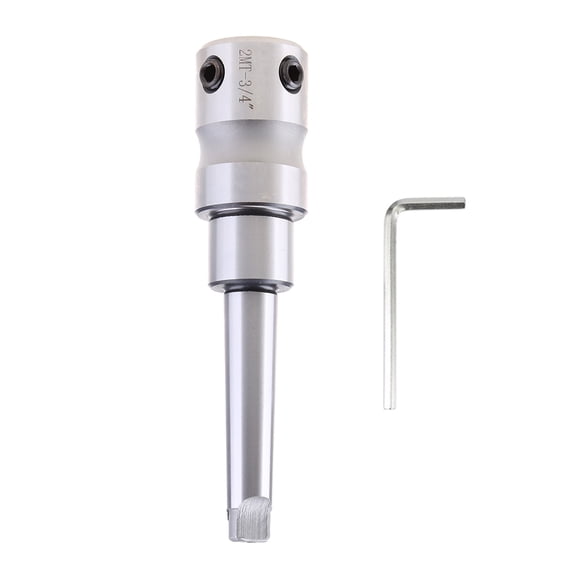 Fauge Annular Cutter Arbor with Morse Taper MT2 for 3/4 Inch Weldon Shank Annular Cutters Extension on Drill Press