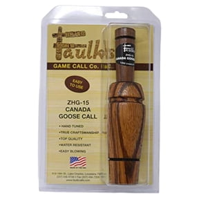 Faulks Canada Goose Call  Realistic Hunting Call, Brown