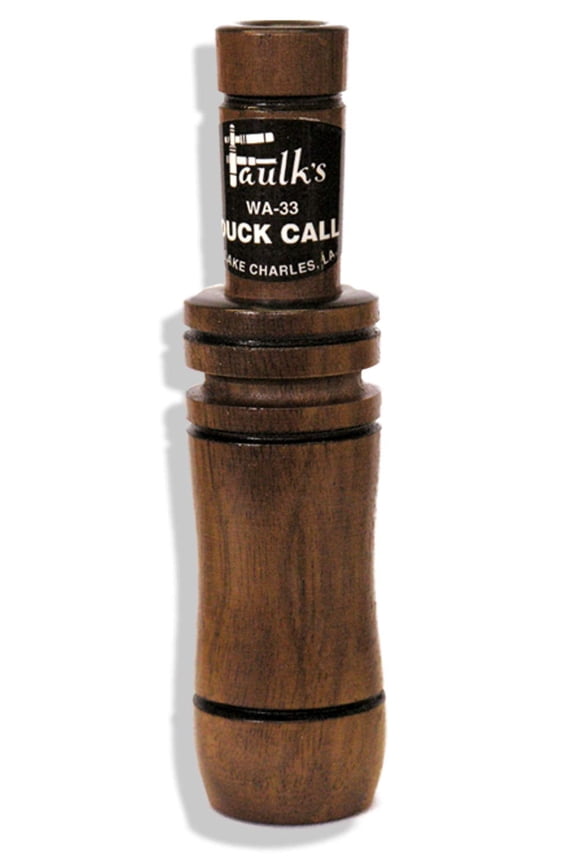 Faulks WA-33 Deluxe Duck Call Realistic Hunting Call, Brown