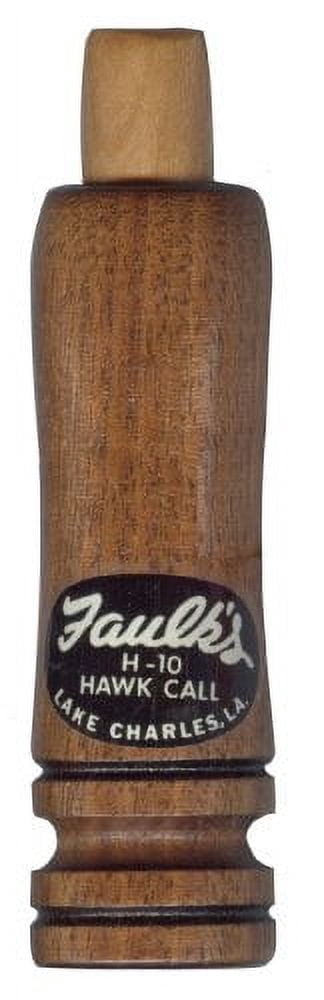 Faulk’s H-10 Hawk Call – Realistic Hunting & Bird Calling, Brown