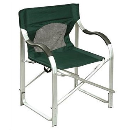 Faulkner 43946 Aluminum Directors Chair - Green