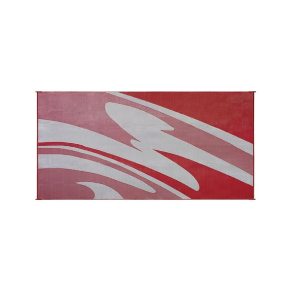 Faulkner 46363 RV Mat - Mirage - Burgundy - 8' x 20'