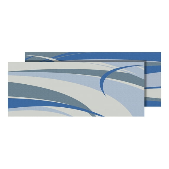 Mat Spx Graphic Blue/Grey 8 X 16