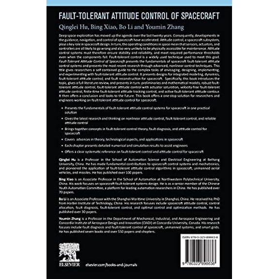 Pre-Owned Fault-Tolerant Attitude Control of Spacecraft, (Paperback)