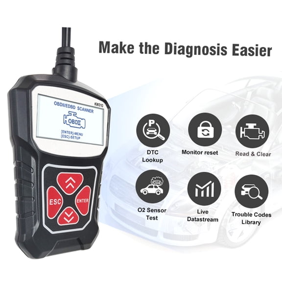 Fault diagnosis instrument,Code Toolobd Kw310 Scanner Code Vehicle Professional Code Car Code Can Scan Car Eryue Scanner Universal Car Scanner Eryue Code Scanner Code Universal Car Code - Can