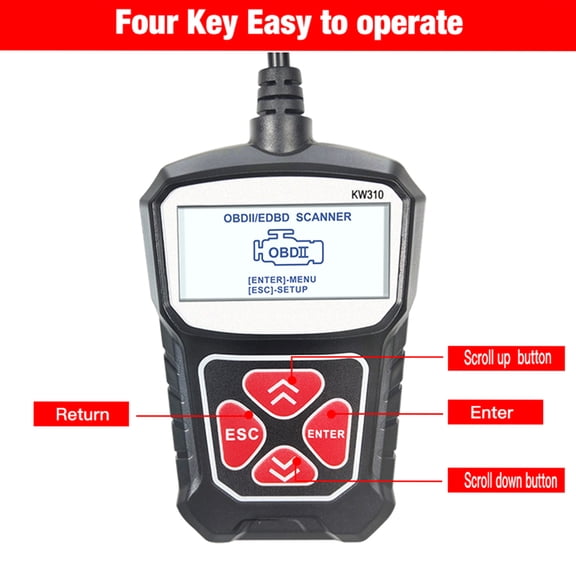 Fault diagnosis instrument,Vehicle Can Scanner Professional Car Scanner Universal Car Kw310 Scanner Universal Code Toolobd Code Scanner Car Toolobd Code