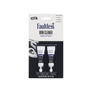 Faultless Hot Iron Cleaner for All Sole Plates - Removes Build-Up & Restores Glide, 2 Count