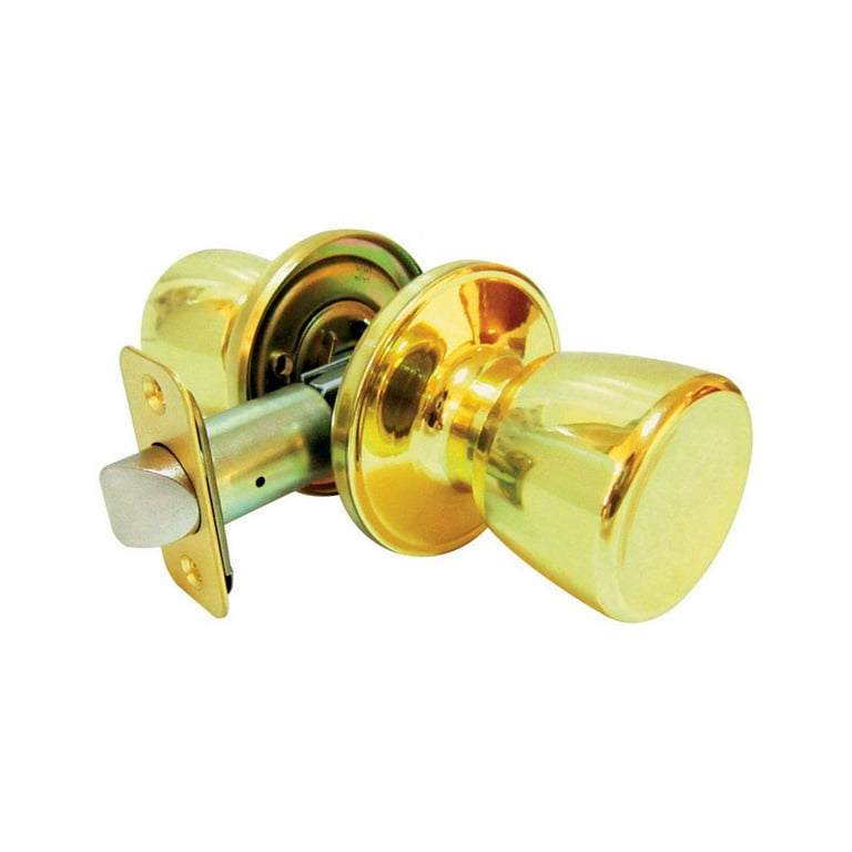 Faultless Tulip Polished Brass Passage Door Knob Right Handed Faultless Tulip Polished Brass Passage Door Knob Right Handed