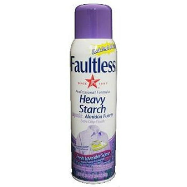 Faultless, Heavy Starch Fresh Lavender Scent can, Count 1 20 oz
