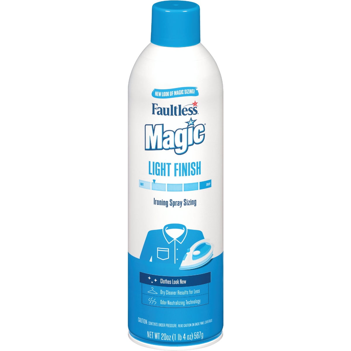 Faultless Magic Original Scent Spray Starch Aerosol 20 oz 1 pk