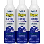 Faultless Niagara Heavy Finish Ironing Spray Starch 3 Pack