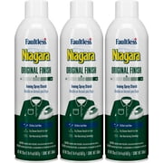 Faultless Niagara Original Finish Ironing Spray Starch 3 Pack