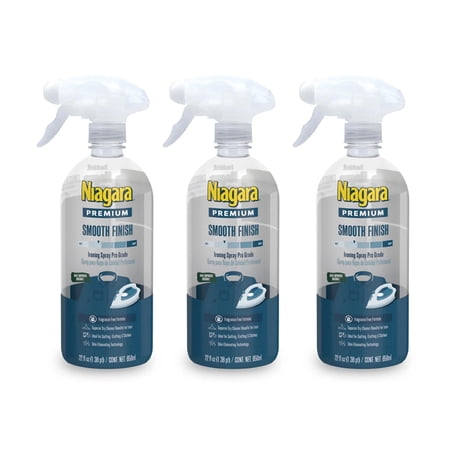 Faultless Niagara Premium Smooth Finish Ironing Spray Pro Grade