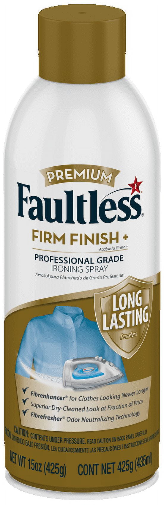 FAULTLESS Spray Starch (20 Oz, 3 Pack) New Premium Starch Ironing Spray Pro  Grade, Starch Spray For Ironing Clothes, Spray On Starch That Will Give You  A Protect Finish on Galleon Philippines