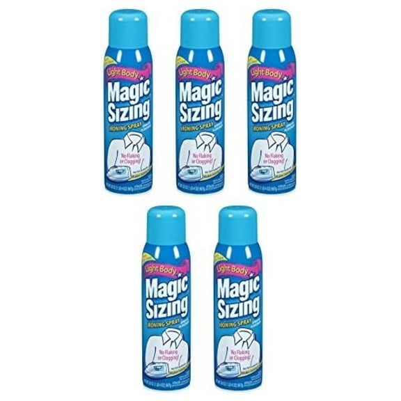 Faultless Starch 00502 Magic Sizing Fabric Finish, 20 oz (Pack of 5)