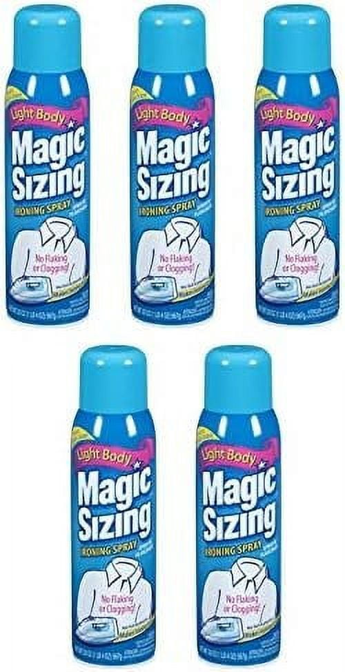 Magic Sizing Fabric Finish Fresh Scent Two 20 Ounce Containers Included 2 Pack