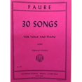 thumbnail image 1 of Faure: 30 Songs - Low Voice (IMC # 1132), 1 of 1
