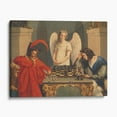 thumbnail image 1 of Faust And Mephistopheles Playing Chess Canvas Wall Art Print, 1 of 4