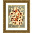 thumbnail image 1 of Faust, Richard 25x32 Gold Ornate Wood Framed with Double Matting Museum Art Print Titled - Broken Pieces, 1 of 4