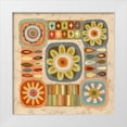 thumbnail image 1 of Faust, Richard 26x26 White Modern Wood Framed Museum Art Print Titled - Floral Retro 2 Bloom, 1 of 4