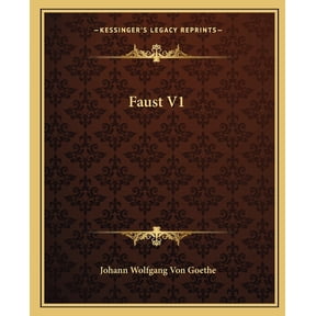 Faust V1 (Paperback)
