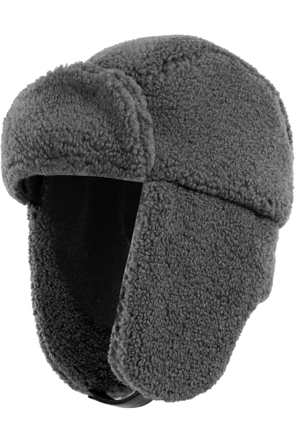 Faux Alpaca Wool Trooper Trapper Hat for Men Women, Winter Pilot Hat,Soft Fleece Warm Ear Flaps Windproof Outdoor