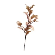 Faux Autumn Leaf Branch Long Stem Artificial Foliage For Living Rooms Offices Entryways Dining Tables,Yellow-98Cm