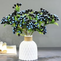 Faux Berries, Artificial Fruit, Realistic Red Berries for Christmas Decorations, Bridal Bouquets, Home Kitchen Decor, Foam Material