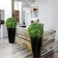 thumbnail image 1 of Boxwood Topiary Ball 14.1 Inch Artificial Decoration Green Garden Sphere for Backyard Patio Planter Wedding Home Decor Indoor Outdoor Use, 1 of 8