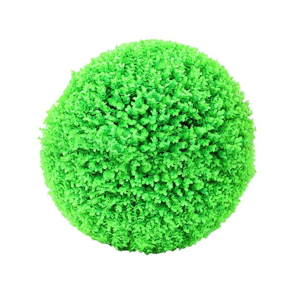 Faux Boxwood Topiary Balls Artificial Outdoor Plants for Garden Backyard Balcony Decor Wedding Home Decoration Weatherproof Artificial Greenery Spheres for Indoor Outdoor Use