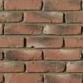 Faux Brick 3D Textured Wall Sample Interior/Exterior Old Medford