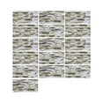 thumbnail image 1 of Faux Brick 3D Wall Panels Peel and Stick in Red Brown, Self Adhesive Waterproof Foam Wallpaper for Bedroom, Bathroom, Kitchen, 1 of 8