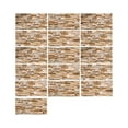 thumbnail image 1 of Faux Brick 3D Wall Panels Peel and Stick in Red Brown, Self Adhesive Waterproof Foam Wallpaper for Bedroom, Bathroom, Kitchen, 1 of 8