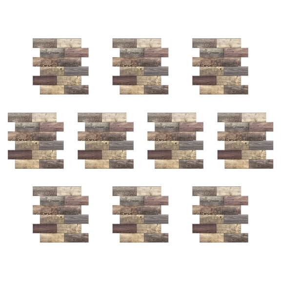Faux Bricks Tiles for Home Decoration Backsplash Easy Install