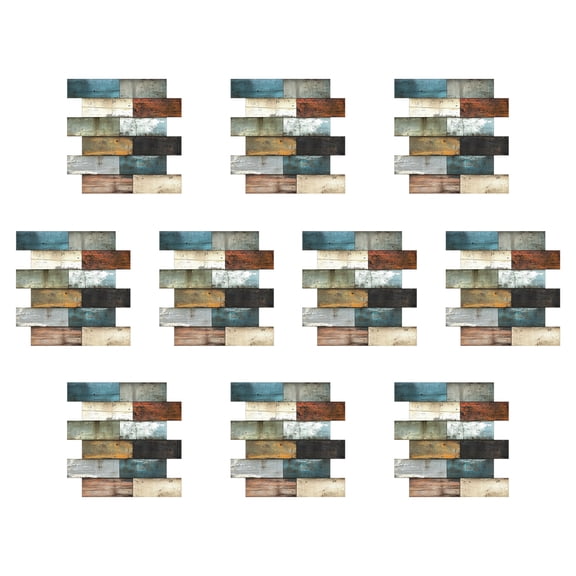Faux Bricks Tiles for Home Decoration Backsplash Easy Install