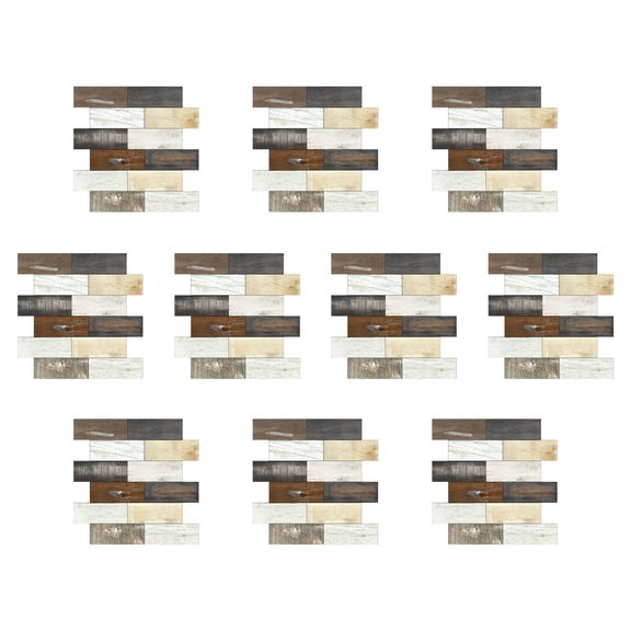 Faux Bricks Tiles for Home Decoration Backsplash Easy Install