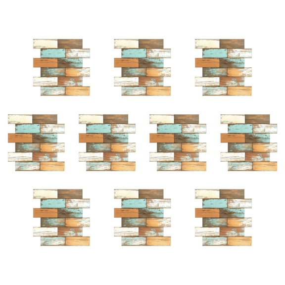 Faux Bricks Tiles for Home Decoration Backsplash Easy Install