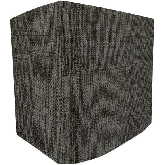 Faux Burlap Bread Machine Cover by Penny's Needful Things (Black/Gray)