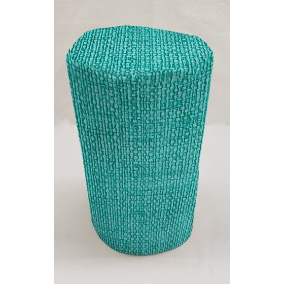 Faux Burlap Can Opener Cover by Penny's Needful Things (Teal)