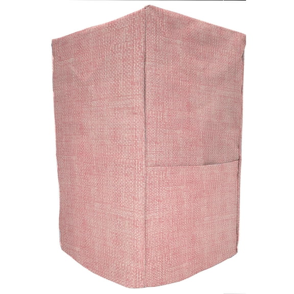 Faux Burlap Coffee Maker Cover by Penny's Needful Things (Salmon Pink)