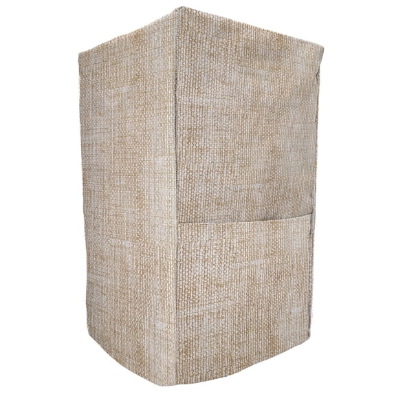Faux Burlap Coffee Maker Cover by Penny's Needful Things (Taupe)