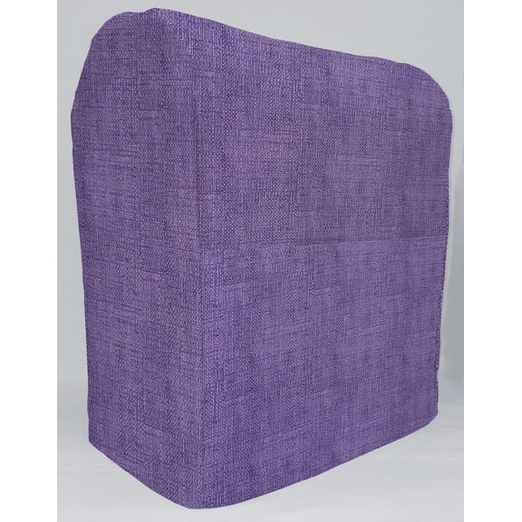 Faux Burlap Cover Compatible with Kitchenaid Stand Mixer by Penny's Needful Things (Purple, 4.5qt / 5qt Tilt Head)
