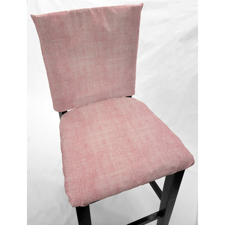 Faux Burlap Dining Room Chair Back Covers or Seat Covers by