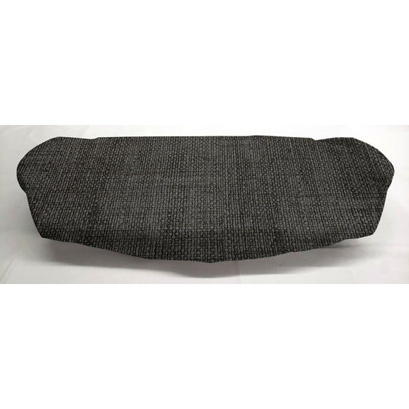 Faux Burlap Electric Griddle Cover by Penny's Needful Things (Black/Gray)