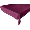 thumbnail image 1 of Faux Burlap Solid Tablecloth Fuchsia, 1 of 1