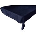 thumbnail image 1 of Faux Burlap Solid Tablecloth Navy, 1 of 1