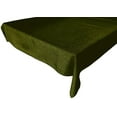 thumbnail image 1 of Faux Burlap Solid Tablecloth Olive, 1 of 1