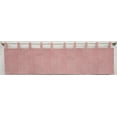 thumbnail image 1 of Faux Burlap Tab Top Curtains by Penny's Needful Things (Lined) (72 Inch Long Two Curtain Panels) (Salmon Pink), 1 of 1