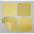 thumbnail image 1 of Faux Burlap Washcloths (Set of 4) by Penny's Needful Things (Towel Color: Yellow) (Yellow), 1 of 3