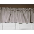 thumbnail image 1 of Faux Burlap Window Valance 58" Wide Solid Frosted Wheat, 1 of 2